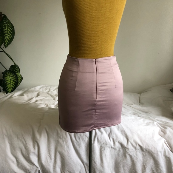 ASOS Satin Micro Mini Skirt - Picture 3 of 4
